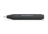 Kaweco AL SPORT Ball Pen Black I Retractable Ballpoint Pen in Classic Design with Standard D1 Refills I Aluminium Ball Pen 13cm